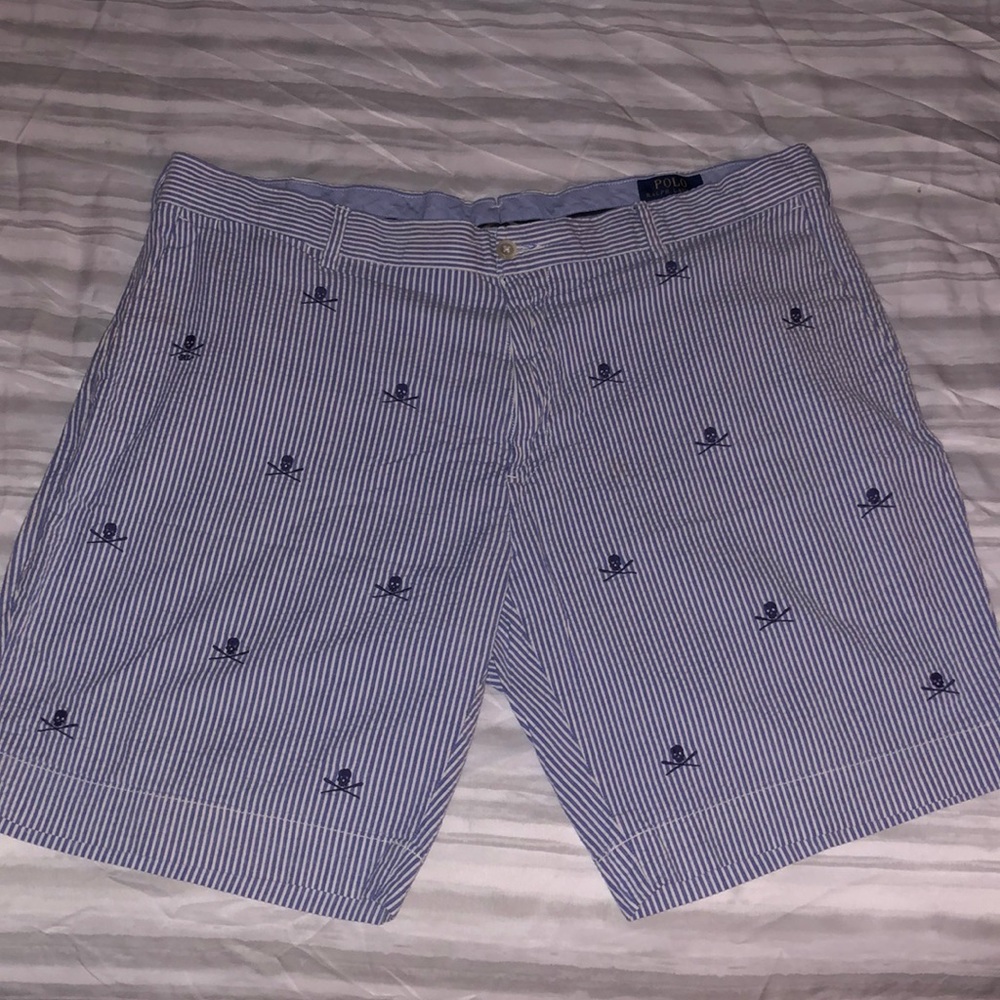Polo by Ralph Lauren seersucker shorts